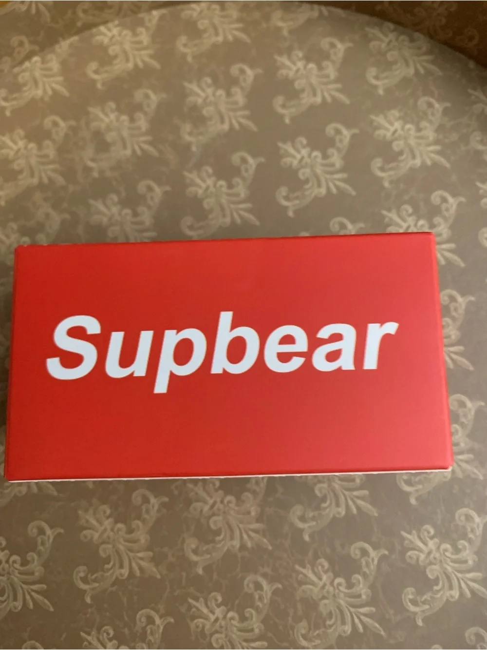 Supbear Keychain Green & Black, R Clear Black Bear & Watermelon Wristlet